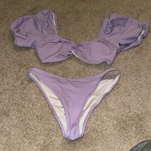 Bikini Top & Bottom Purple